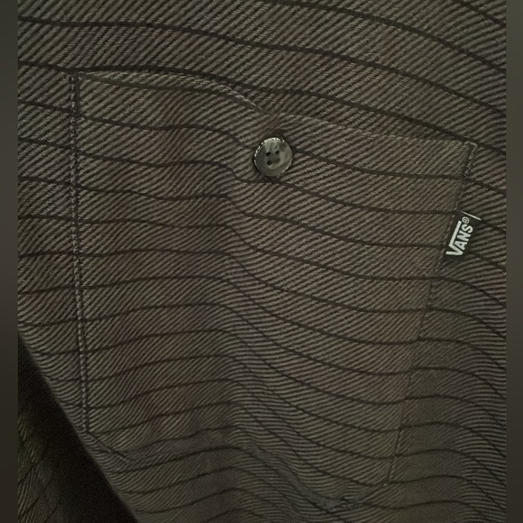 Vans black striped long sleeve - Picture 5 of 5